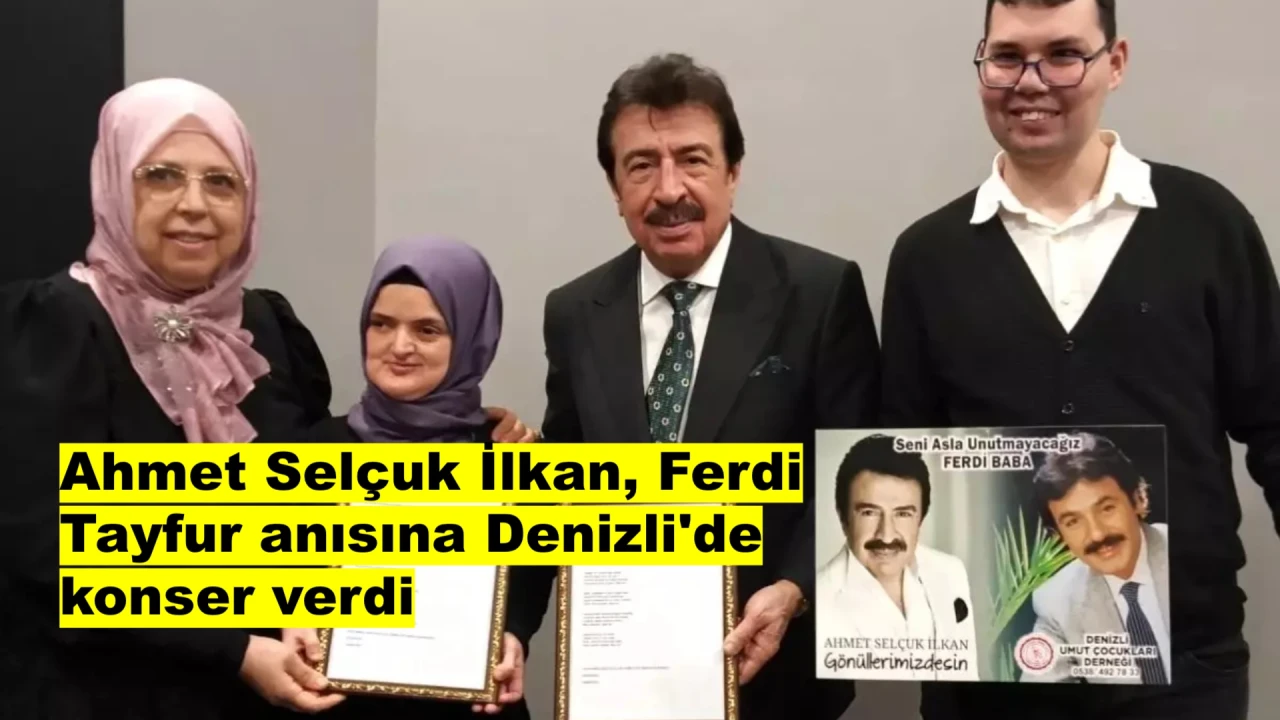 Arabeskin Ustası Ferdi Tayfur İçin Unutulmaz Anma Gecesi