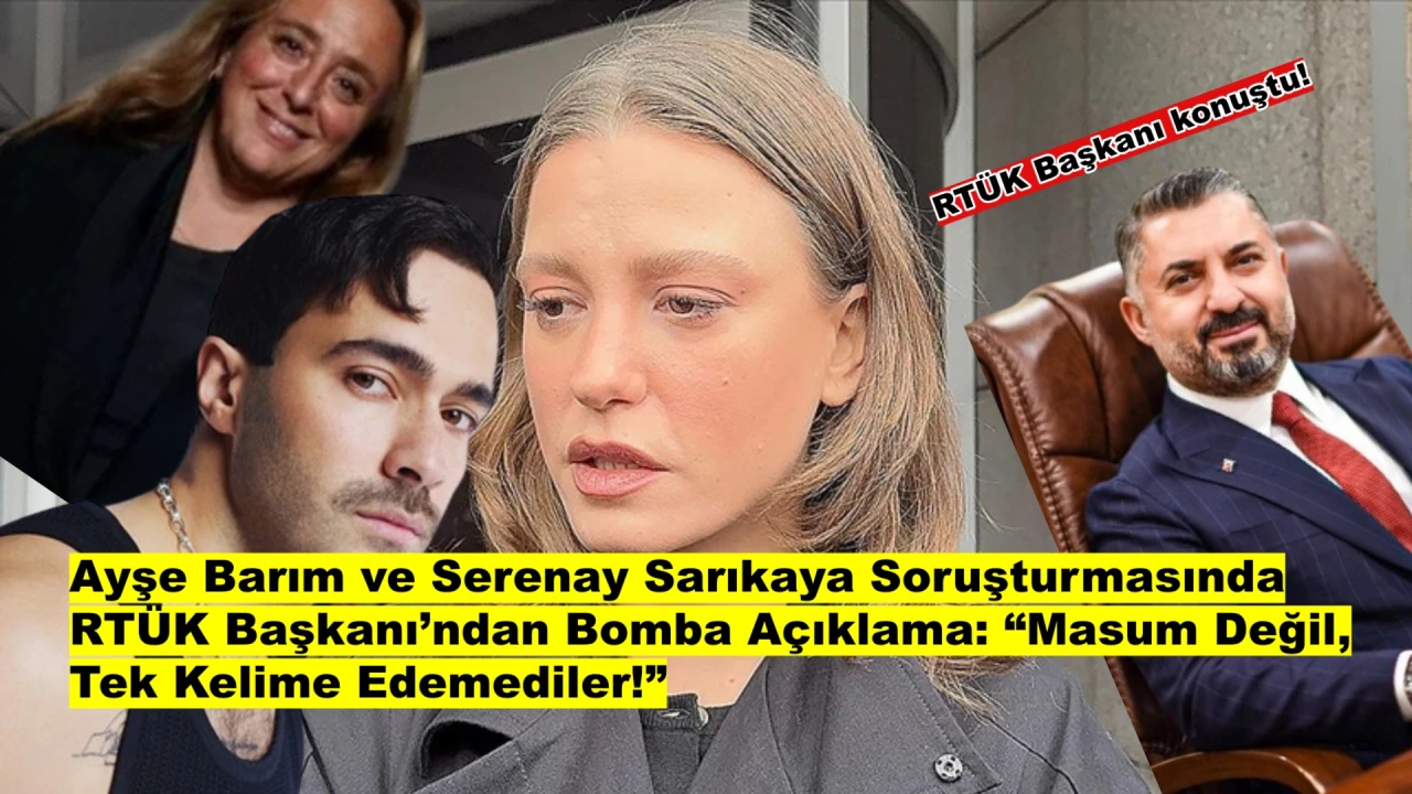 RTÜK Başkanı Ebubekir Şahin'den Çarpıcı Açıklama: "Masum Değil! Tek Kelime Edemediler"