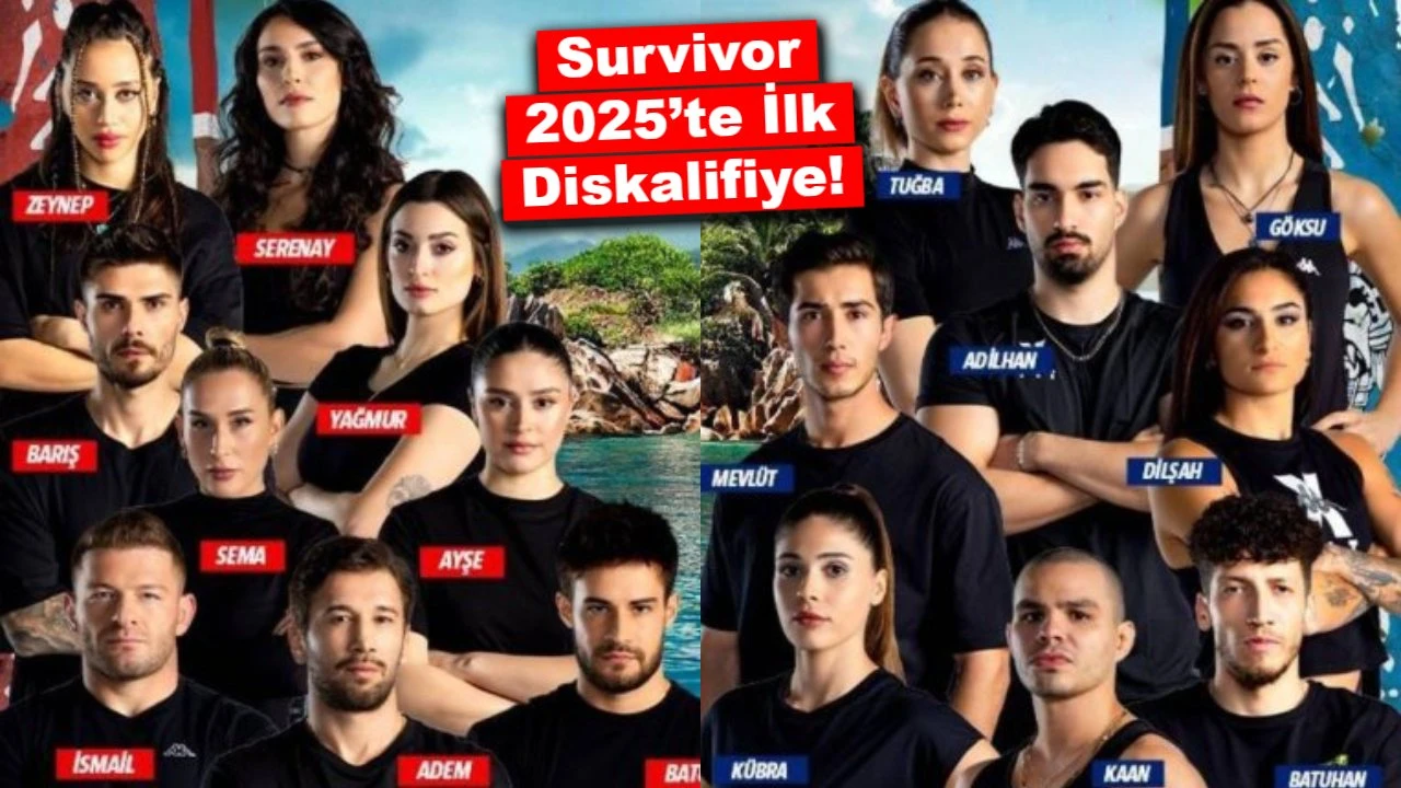 Adada Büyük Üzüntü: Survivor 2025’te İlk Diskalifiye!