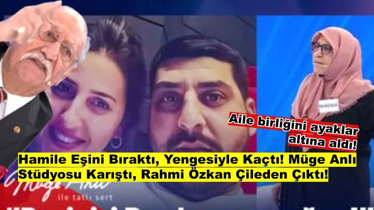 Aile Skandalı! Hamile Eşini Bırakıp Yengesiyle Kaçtı, Müge Anlı'da Büyük Tartışma!