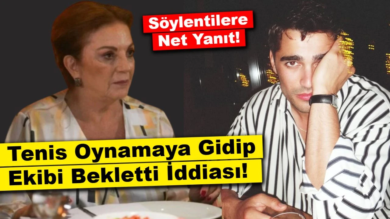 Söylentilere Net Yanıt: Tenis Oynamaya Gidip Ekibi Bekletti İddiası!