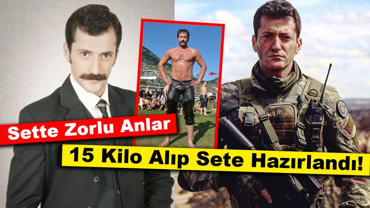 Sette Zorlu Anlar: 15 Kilo Alıp Sete Hazırlandı!