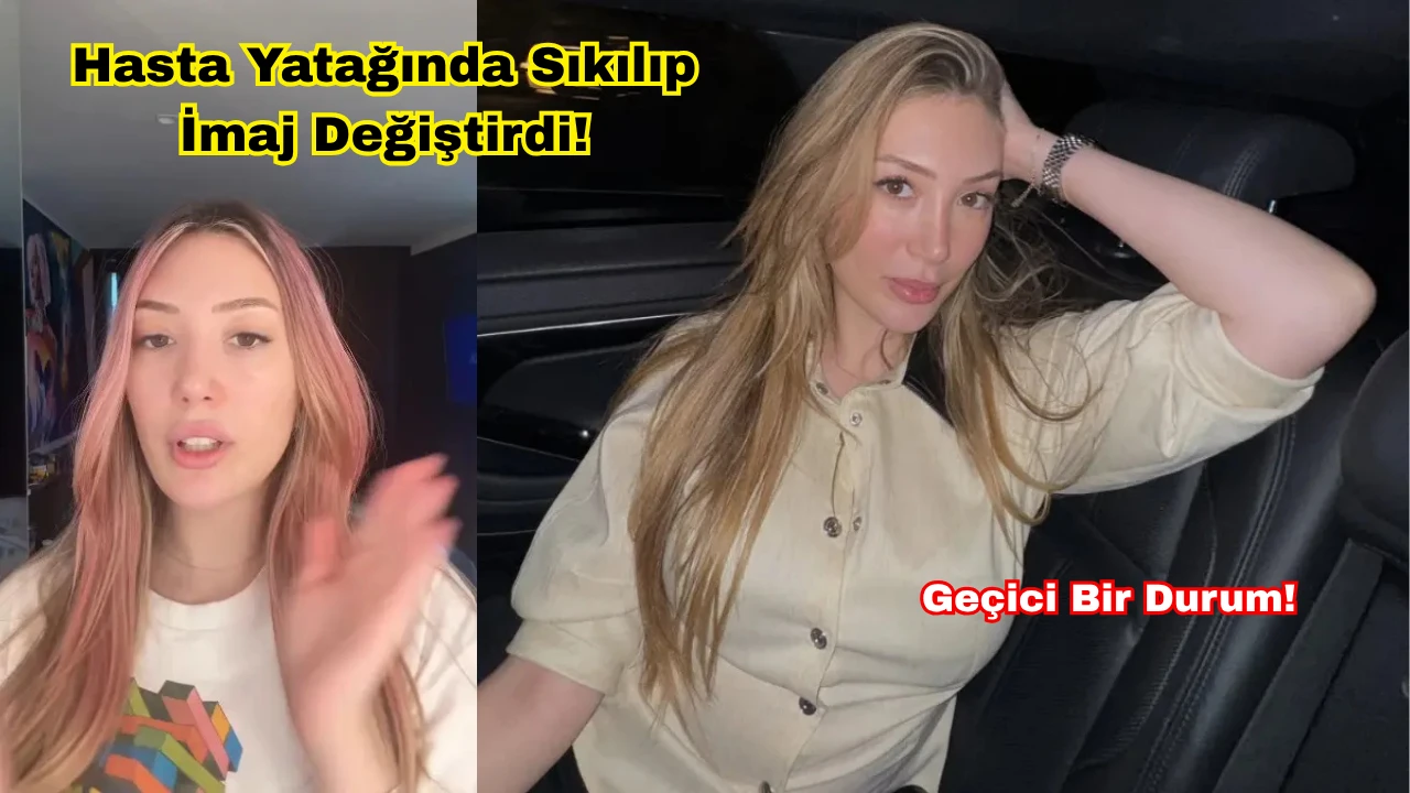 Hastalık nedeniyle evde olan Yasmin Erbil imajını değiştirdi!