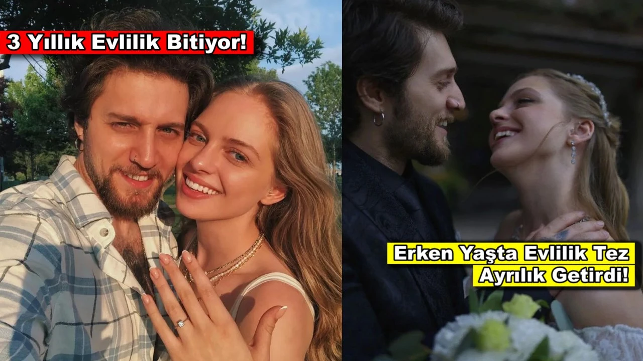 İpek Filiz Yazıcı ile Ufuk Beydemir boşanıyor! Erken yaşta evlilik tez ayrılık getirdi!