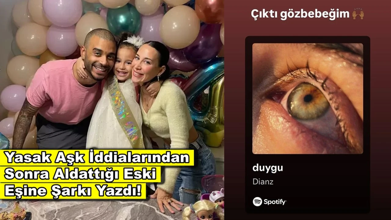 Survivor'da yasak aşk iddiasıyla gündeme gelmişti! Aldattığı eşine şarkı yazdı!