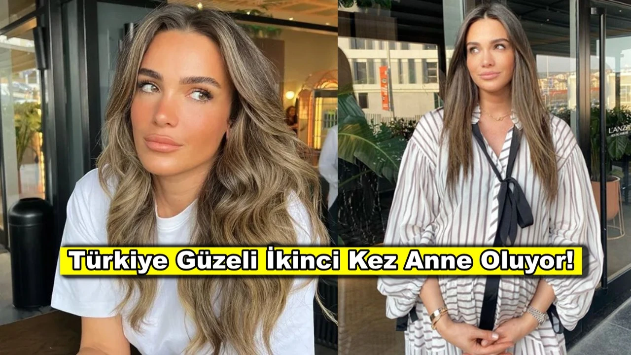 Türkiye güzeli ikiknci kez anne oluyor, cinsiyeti belli oldu!