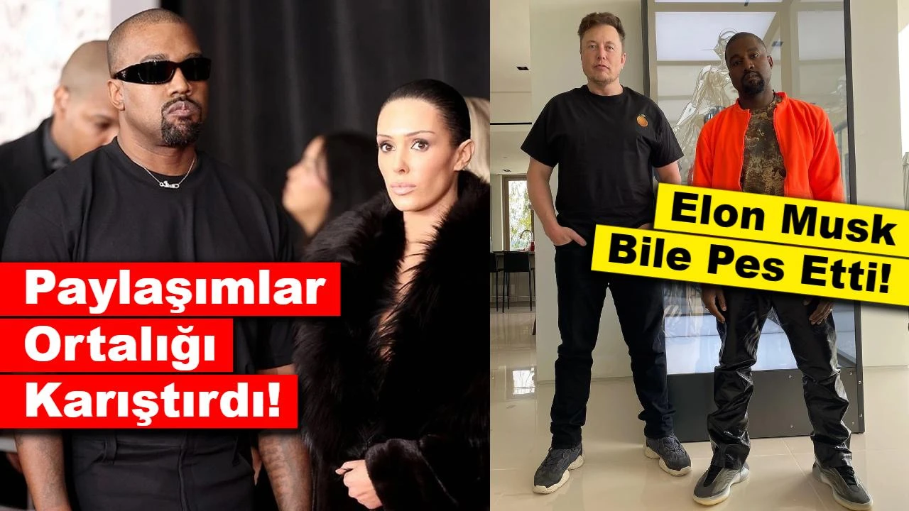 Elon Musk Bile Pes Etti: Kanye West’in Paylaşımlarına Müdahale Gecikmedi!