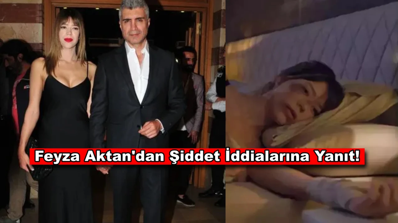 Feyza Aktan Şiddet İddialarına Rest Çekti: "Özcan Beni Dövmedi"