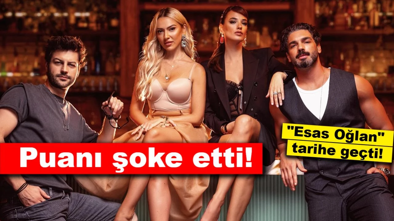 "Esas Oğlan" dizisi tarihe geçti: Puanı şoke etti!