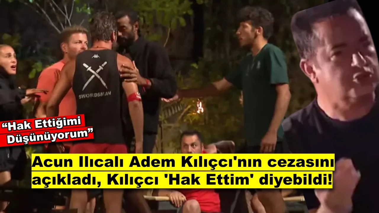 Acun Ilıcalı, Çılgın Sedat'a Fiziksel Temasta Bulunan Adem Kılıçcı'nın Cezasını kesti!
