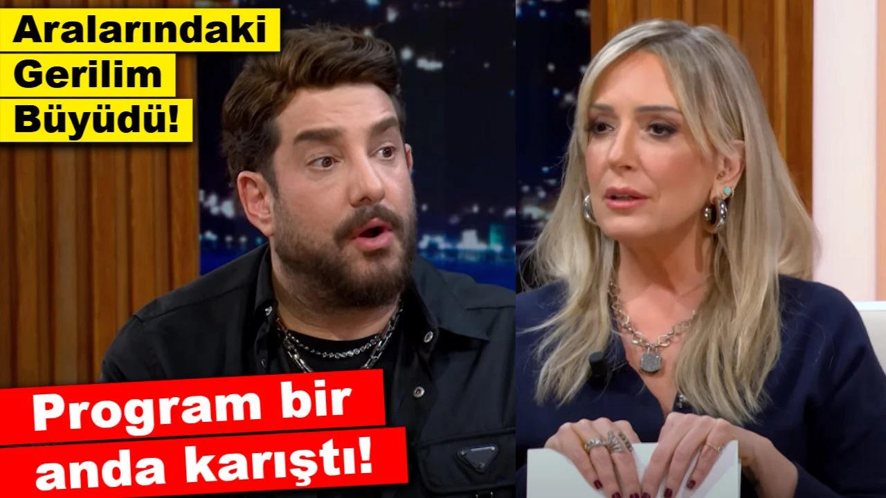 Canlı yayında isim krizi: Enis Arıkan ve Saba Tümer arasındaki gerilim büyüdü!