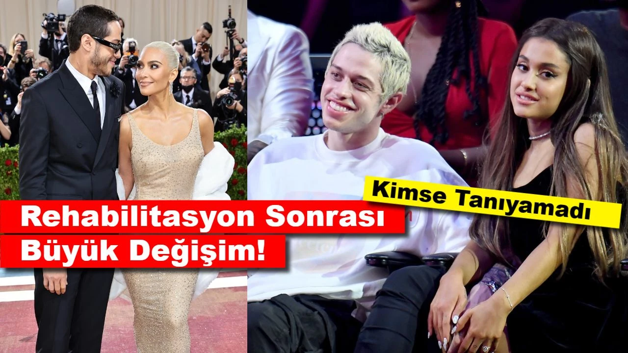 Kimse Tanıyamadı: Rehabilitasyon Sonrası Pete Davidson’dan Büyük Değişim!