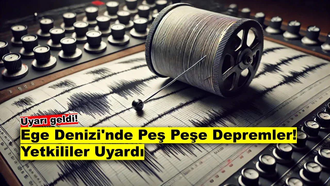 Ege Denizi’nde Deprem Kabusu: Peş Peşe 6 Sarsıntı Yaşandı!