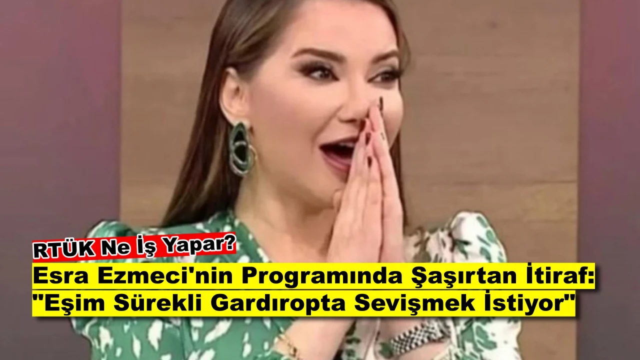 Canlı Yayına Bağlandı Esra Ezmeci'yi Şoke Etti: 'Kocam Sürekli Gardıropta Sevişmek İstiyor'