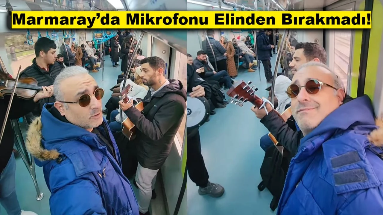 Rüştü Onur Atilla Mikrofonu Kaptı: Marmaray’da Unutulmaz Anlar!