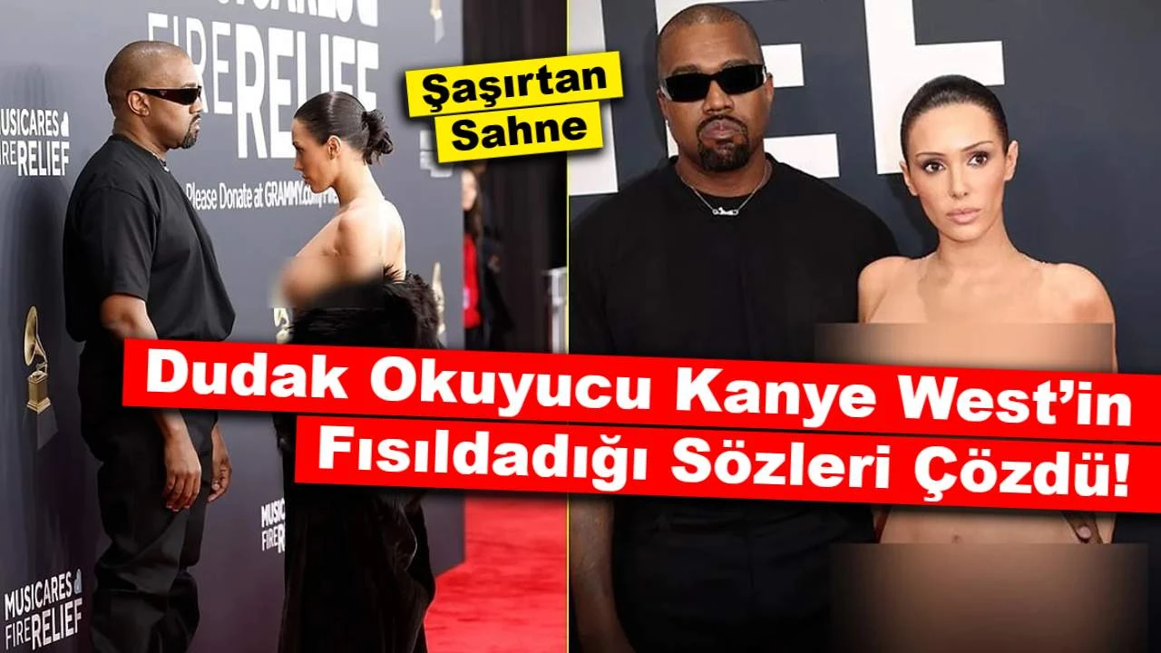 Şaşırtan Sahne: Dudak Okuyucu Kanye West’in Fısıldadığı Sözleri Çözdü!