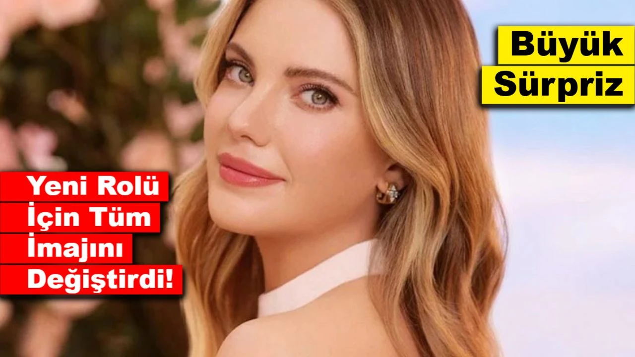 Eda Ece'den Büyük Sürpriz: Yeni Rolü İçin Tüm İmajını Değiştirdi!