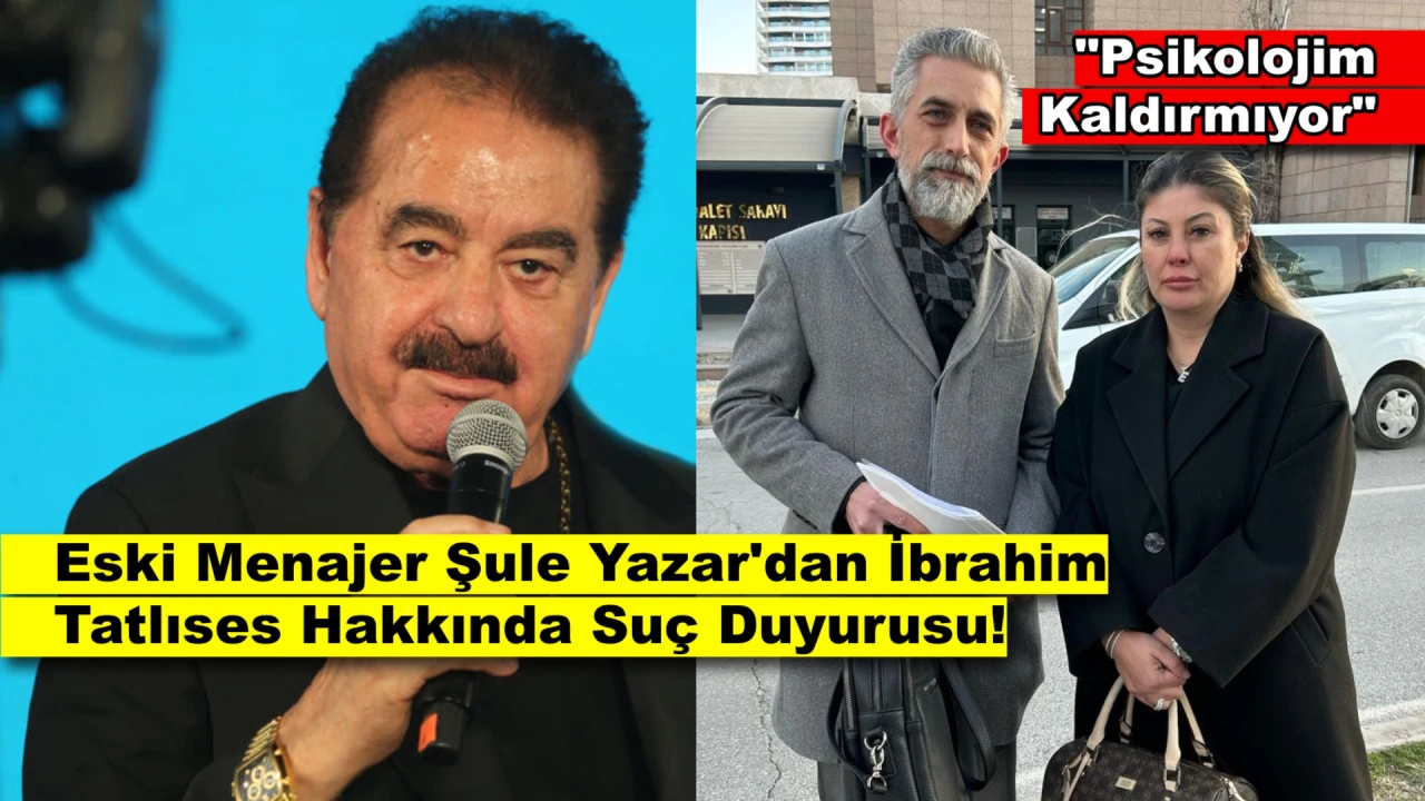 Eski Menajerinden İbrahim Tatlıses'e Suç Duyurusu!