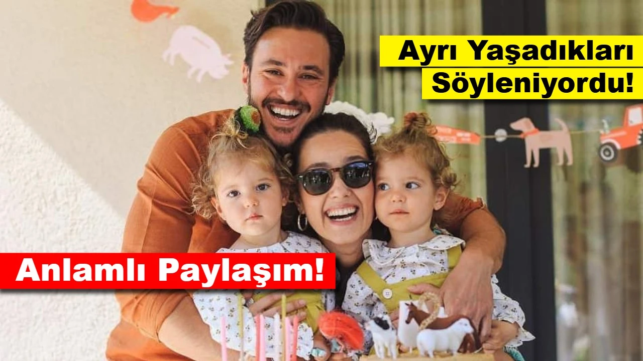 Ayrı Yaşadıkları Söyleniyordu: Pelin Akil’in Anıl Altan’a Anlamlı Paylaşım!