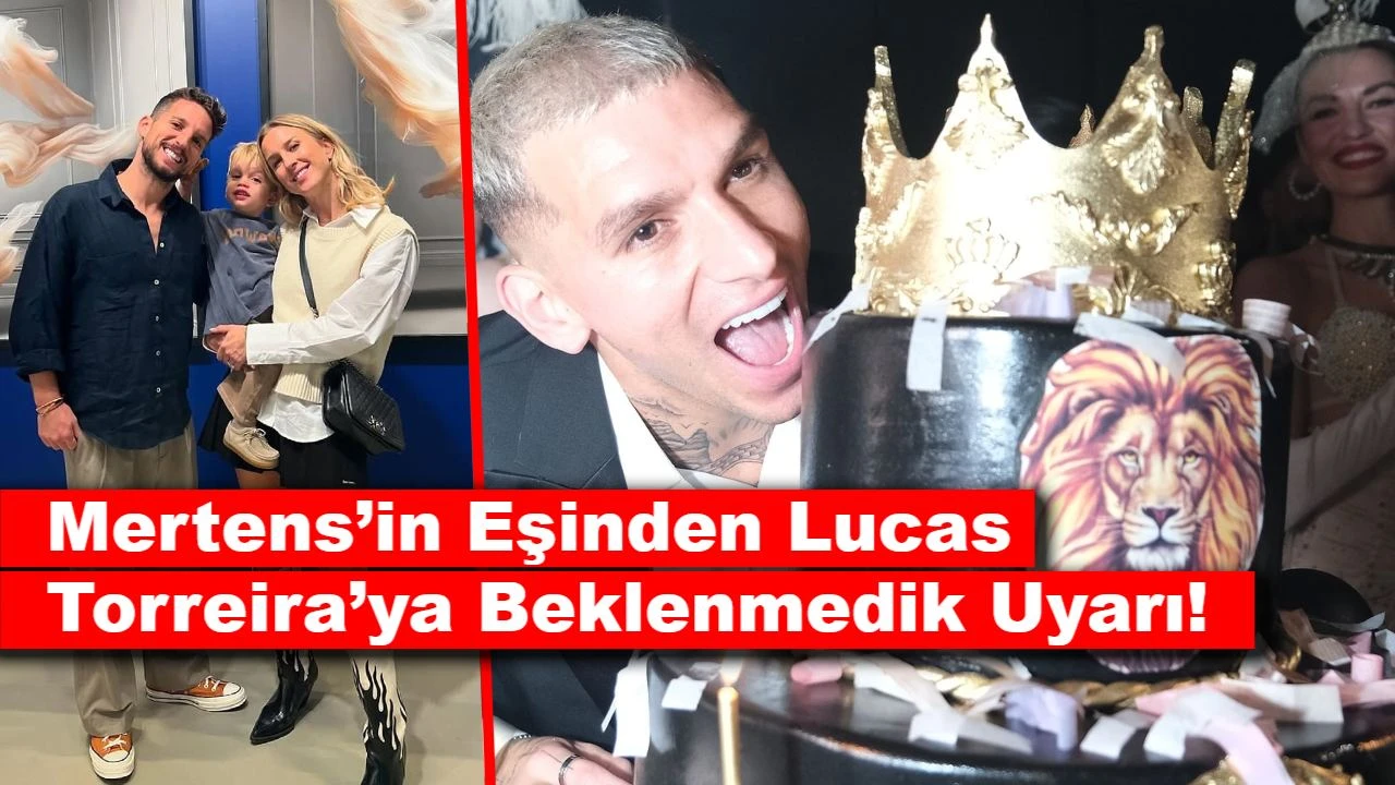 Mertens’in Eşinden Torreira’ya Beklenmedik Uyarı: Görenler Hayrete Düştü!