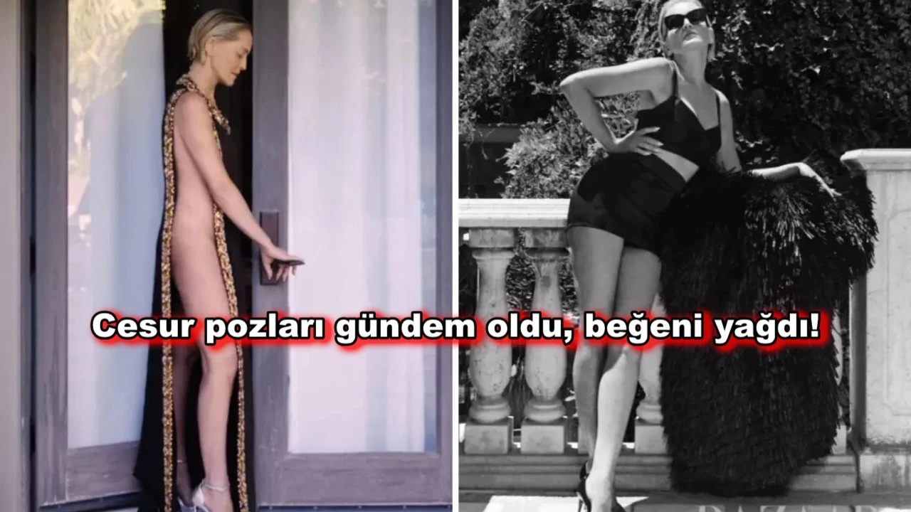 67 yaşındaki oyuncu verdiği cesur pozlarla büyüledi!