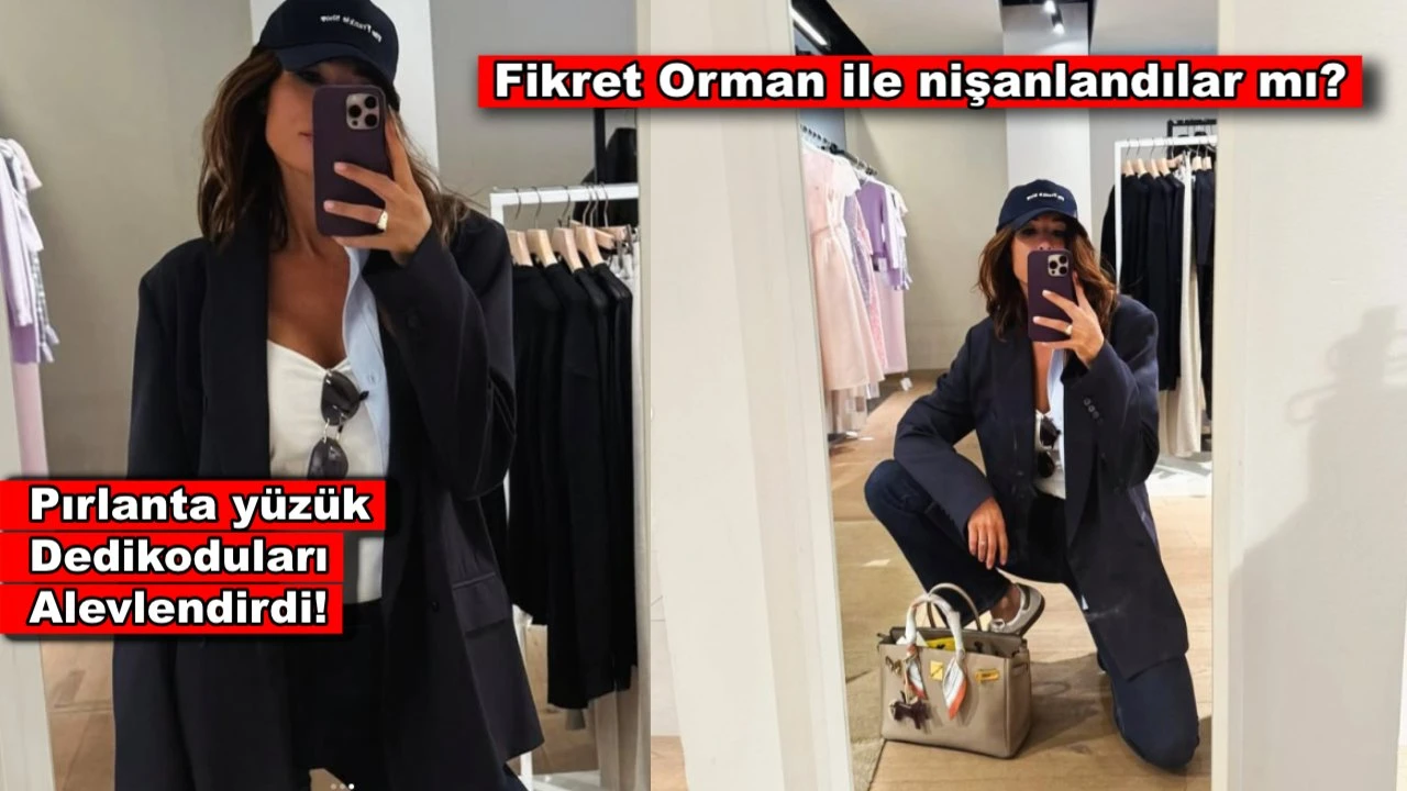 Güzide Duran'ın yüzüklü paylaşımı aşk dedikodularını alevlendirdi!