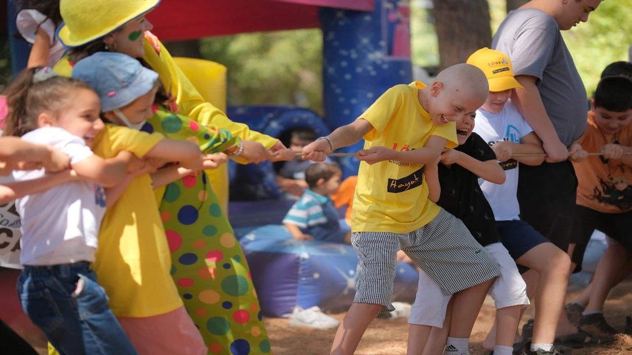 Lösemili çocuklara umut taşıyan etkinlik