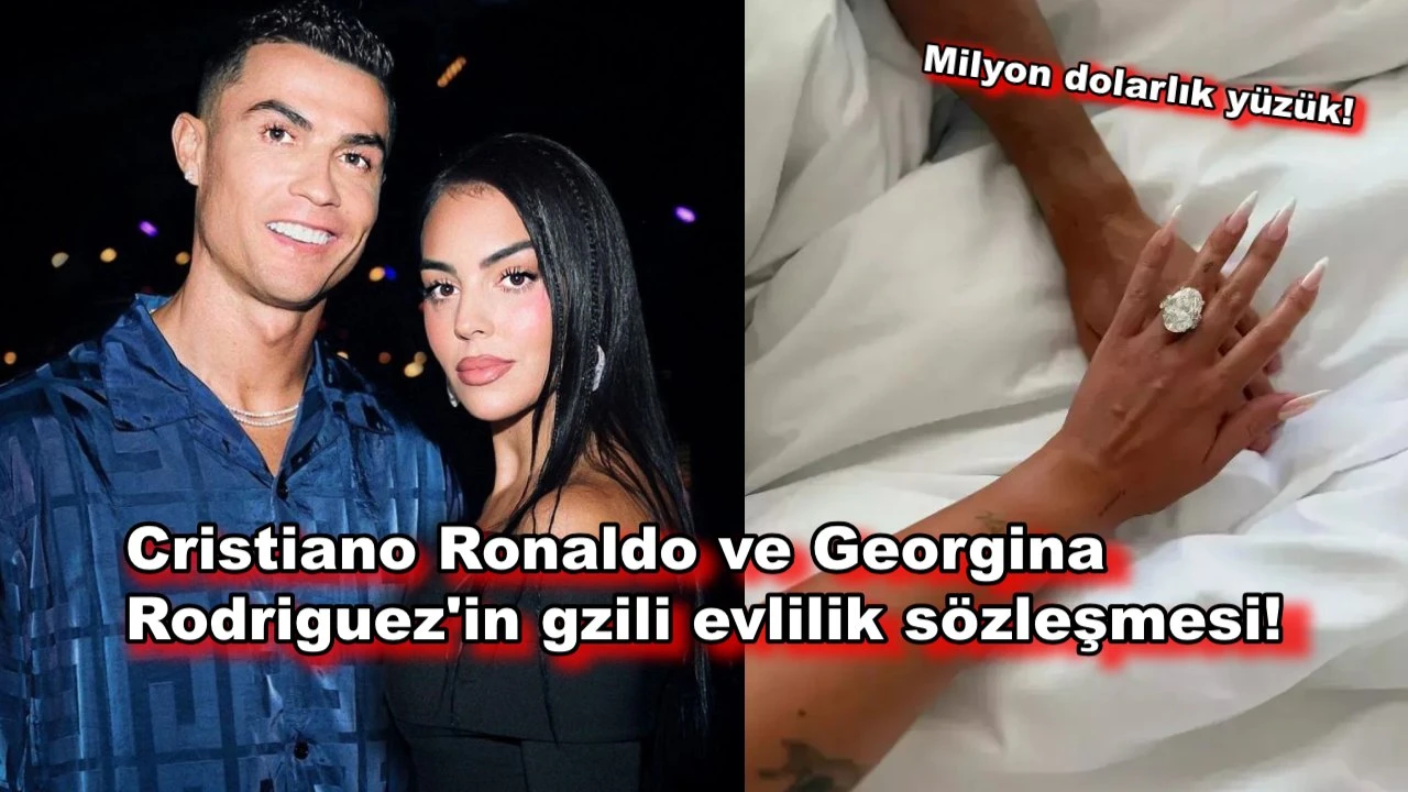 Futbolcu Ronaldo'nun müstakbel eşiyle yaptığı gizli evlilik anlaşması ortaya çıktı!
