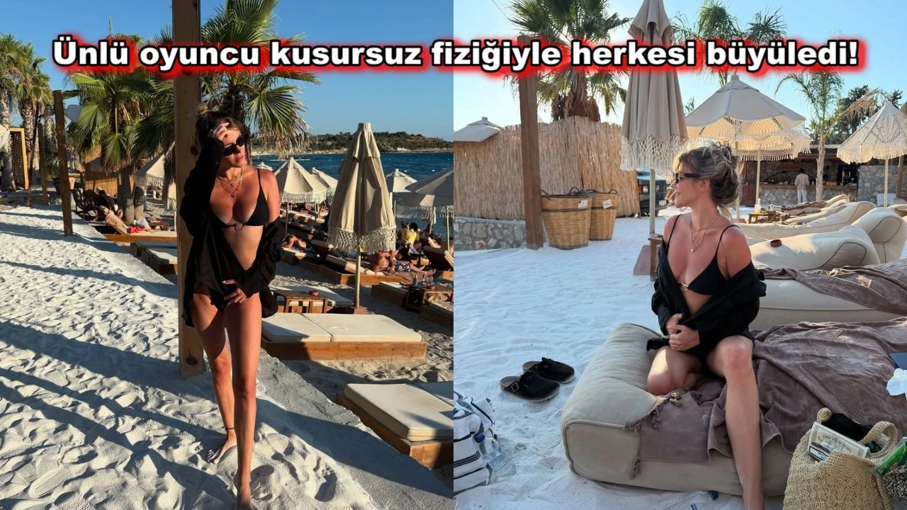 Oyuncu Ecem Karavus'un kusursuz fiziği beğeni topladı!