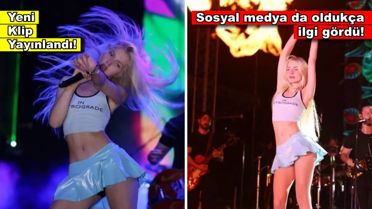 Aleyna Tilki yeni klibini paylaştı, yer yerinden oynadı!