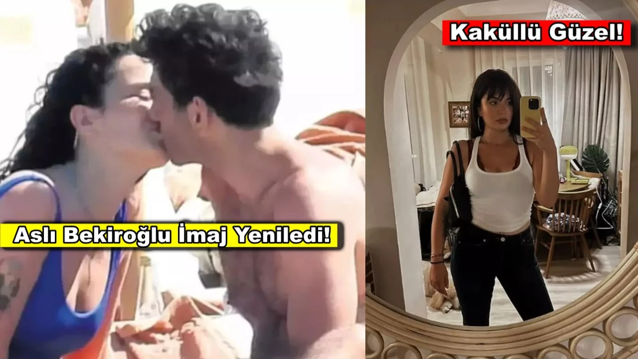 Aslı Bekiroğlu imaj tazeledi! O, artık kaküllü güzel!