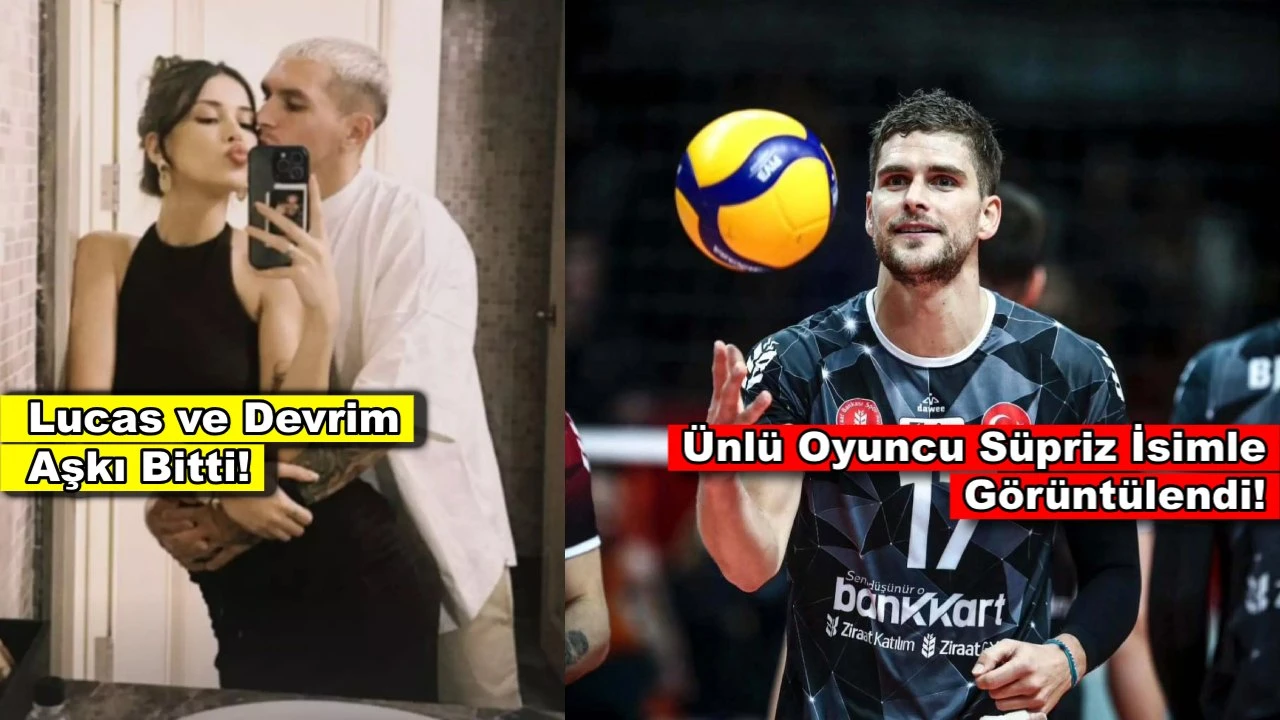 Bir zamanlar Lucas Torreira ile aşk yaşayan Devrim Özkan ünlü voleybolcu ile görüntülendi!