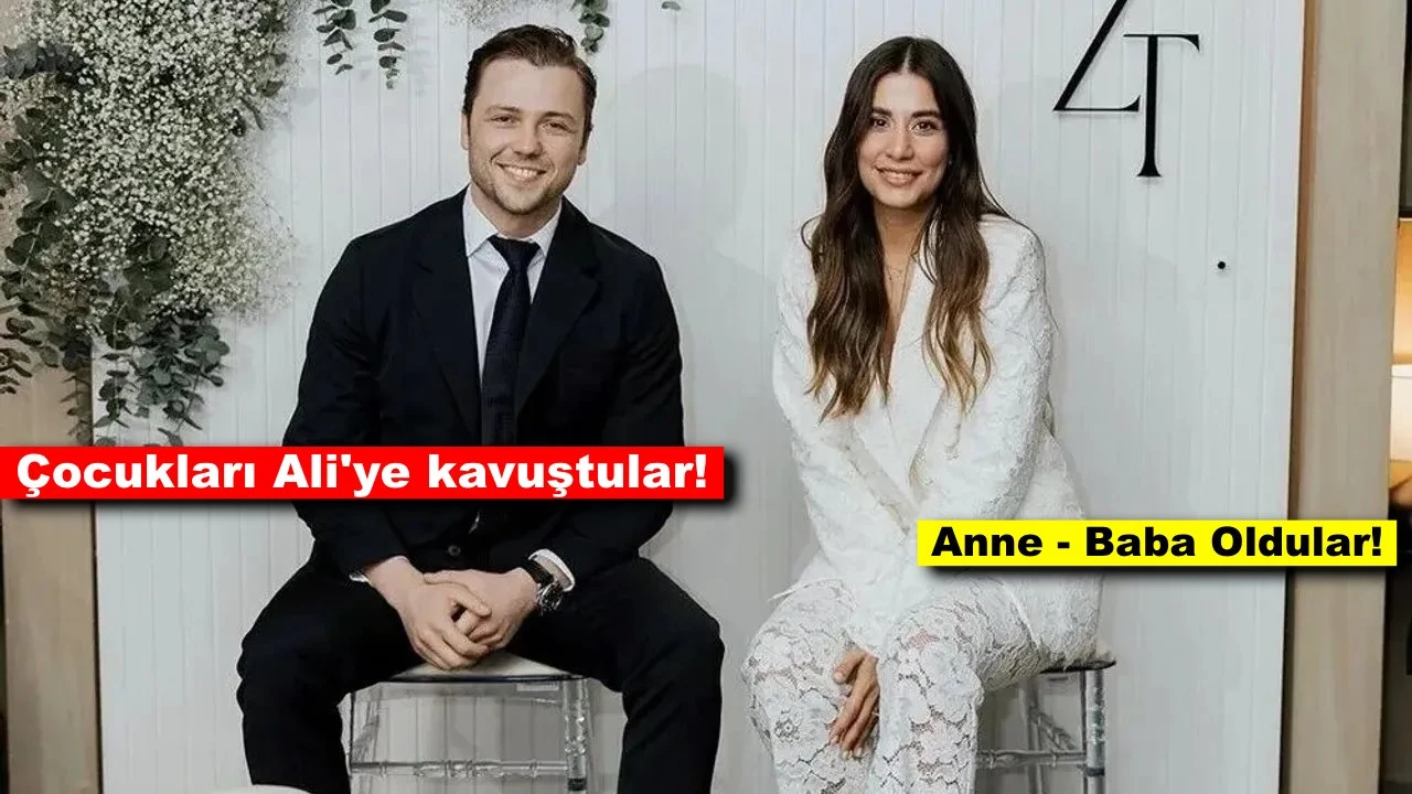 Tolga Sarıtaş ile Zeynep Mayruk çocuklarına kavuştu!