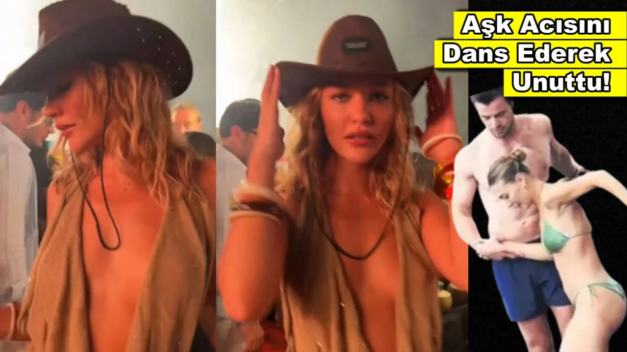 Taze ayrılık yaşayan Melisa Döngel, aşk acısını dans ederek attı!