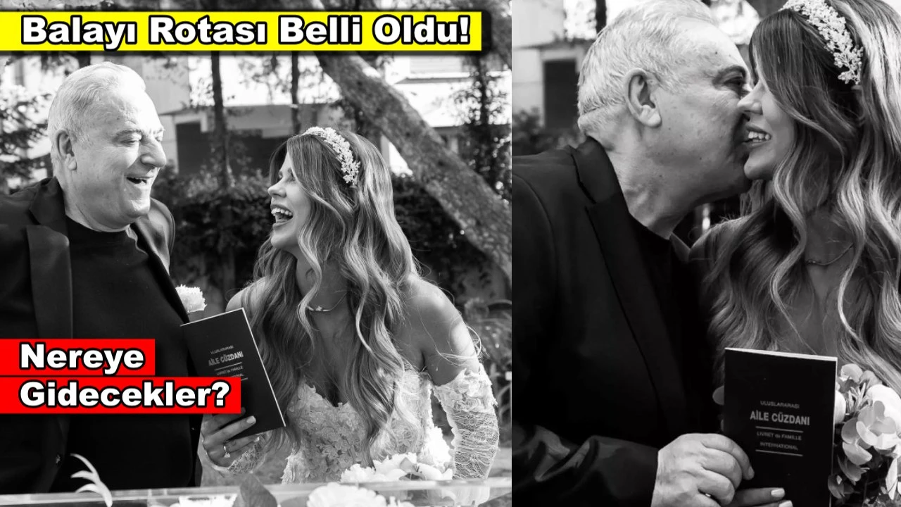 Mehmet Ali Erbil ve Gülseren Ceylan'ın balayı rotası belli oldu