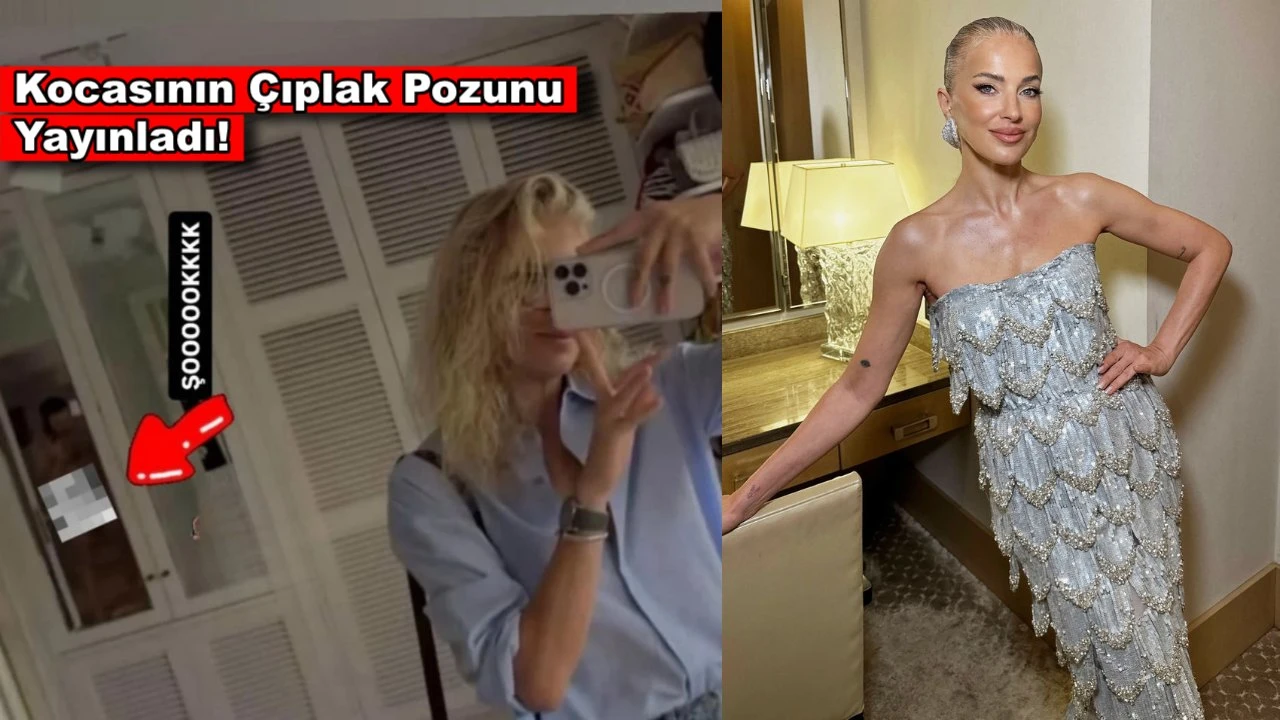 Burcu Esmersoy hayatının hatasını yaptı! Kocasının çıplak fotoğrafını paylaştı!