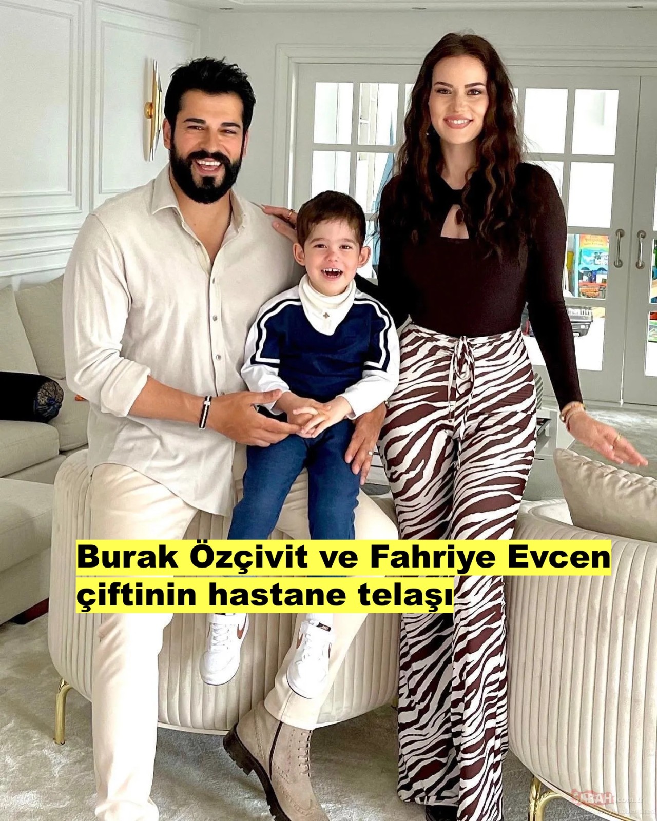 Burak Özçivit ve Fahriye Evcen'in Oğlu Kerem Acil Serviste! Nedeni Bilinmiyor!