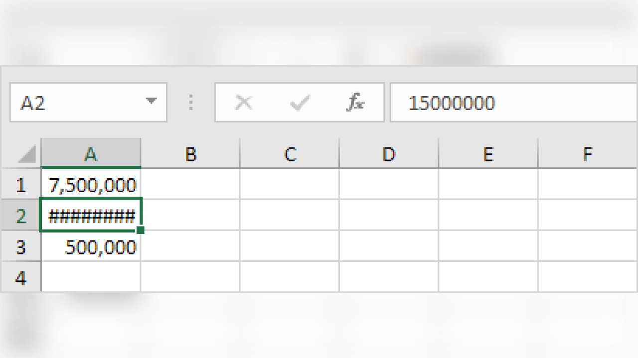 #### excel hatası neden olur?