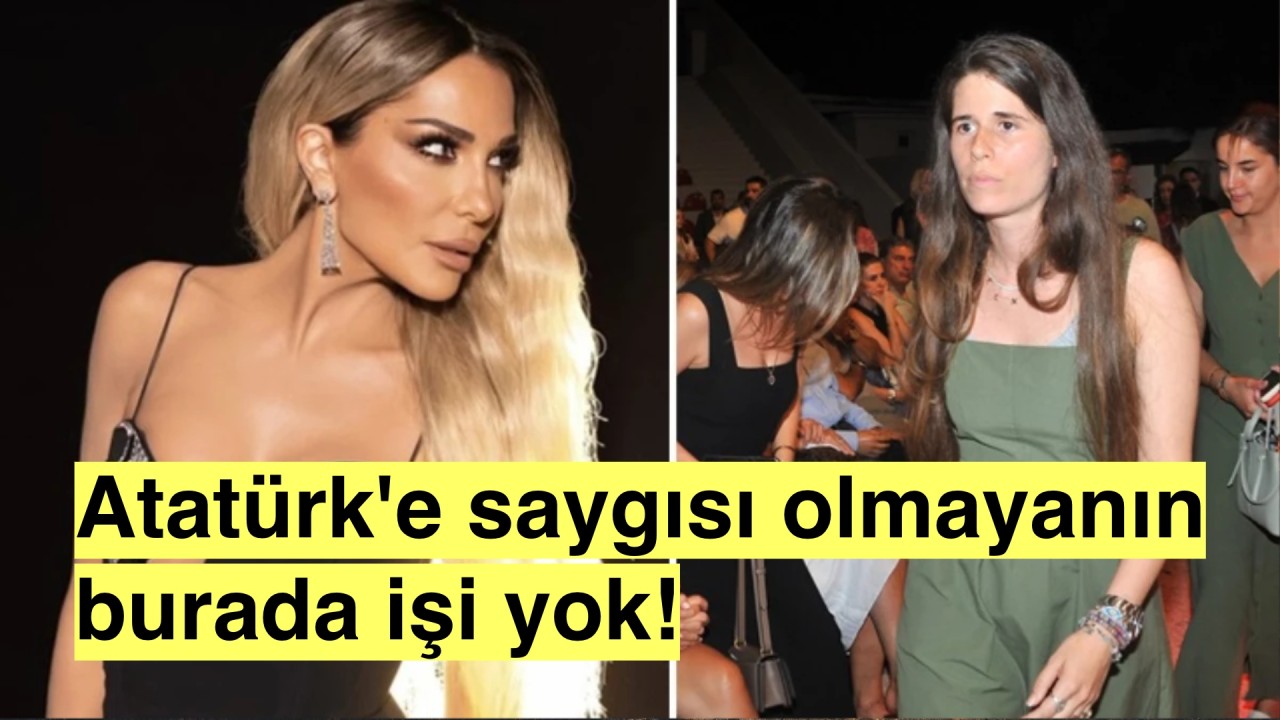 Skandal Konser: Yunan Şarkıcı Atatürk Posterine Tepki Gösterip Sahneye Çıkmadı, Belediye Başkanı: "Hiçbir güç ne bayrağımızı ne de Atatürk'ün posterini indirmeye yeltenemez ."