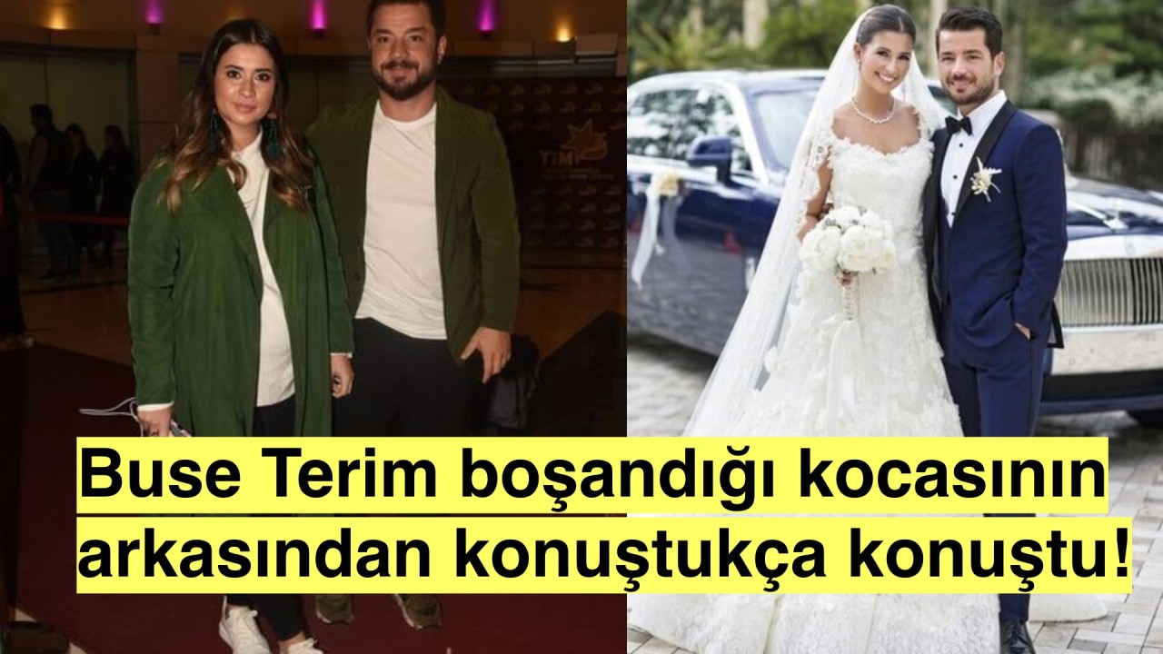 Buse Terim: "Boşanarak hayat ışığımı geri kazandım!"