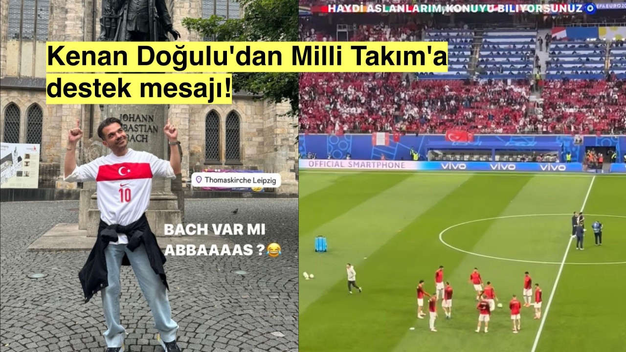 Kenan Doğulu Millileri Coşturdu: "Gurur Duyuyorum Sizlerle!"