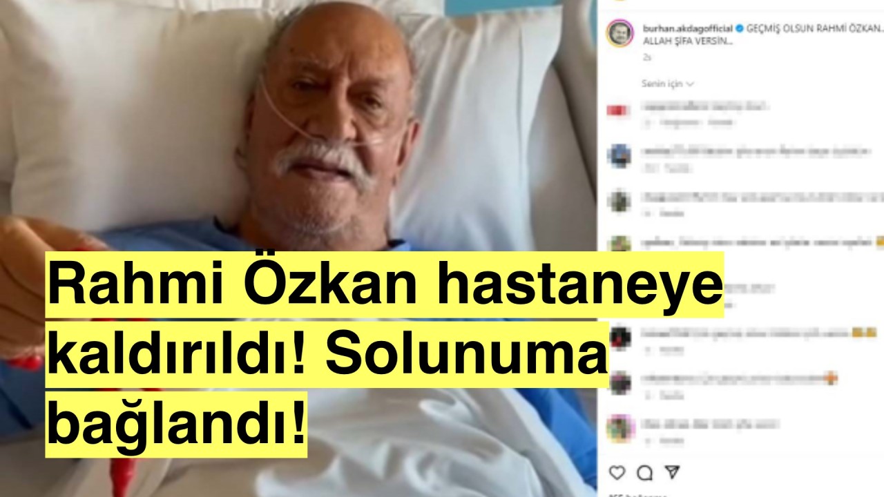 Acı Haber! Müge Anlı'nın Sevilen İsmi Rahmi Özkan Hastaneye Kaldırıldı