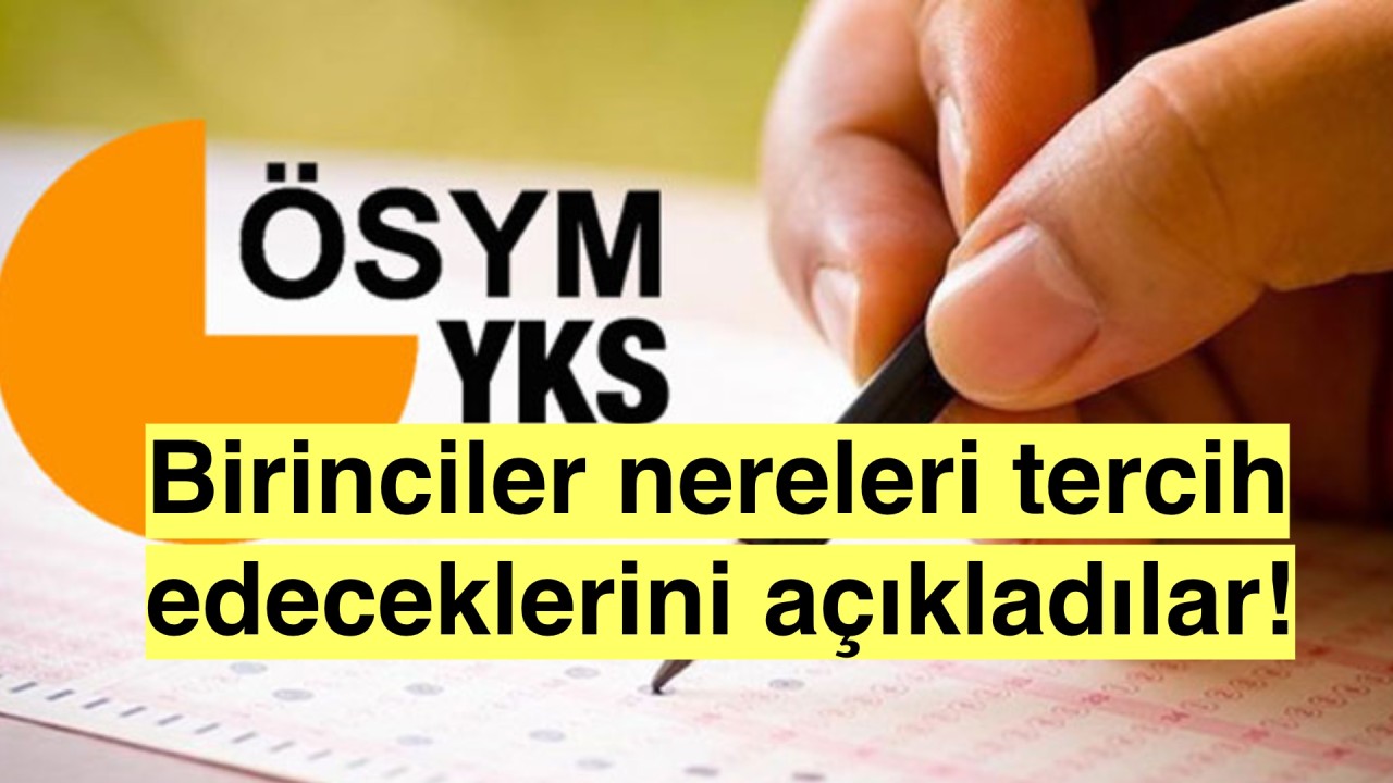 2024'te YKS Birincileri Kimler? İşte Yeni Neslin Yıldızları!