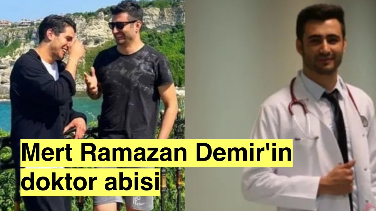 Mert Ramazan Demir'in doktor abisi yakışıklılığından söz ettirdi