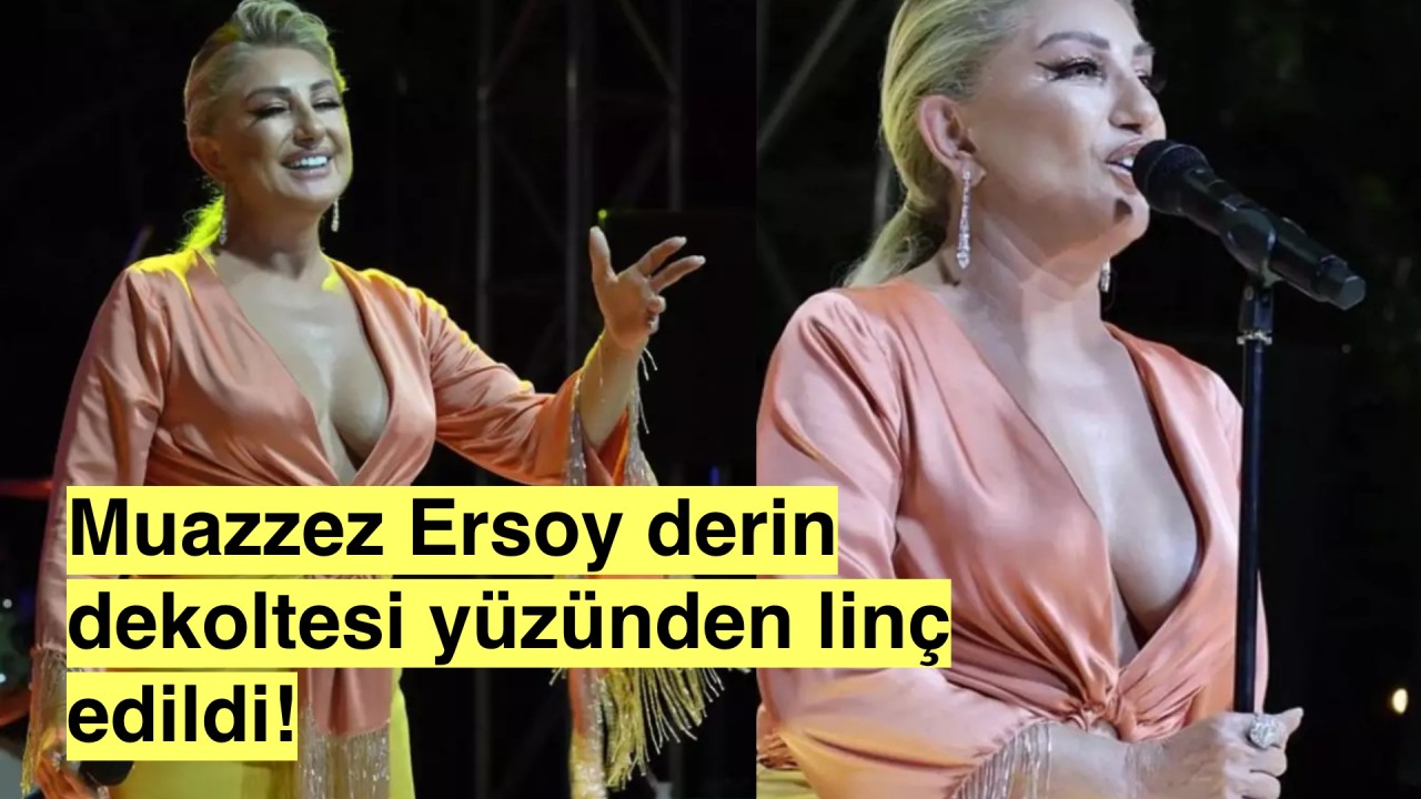 66 yaşında olması dekoltesine engel değil! Muazzez Ersoy iddialı dekoltesiyle sosyal medyayı salladı