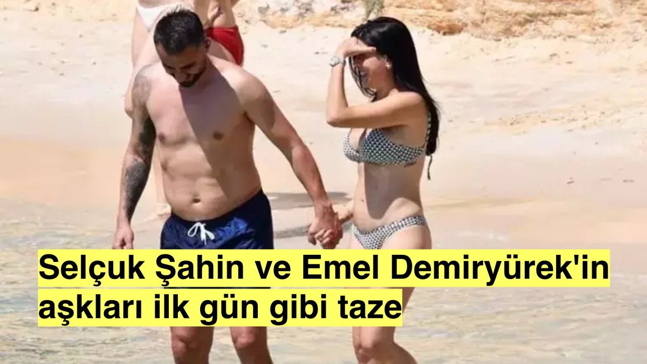 Selçuk Şahin ve Emel Demiryürek evliliğin aşkı öldürmediğini kanıtlar nitelikte!