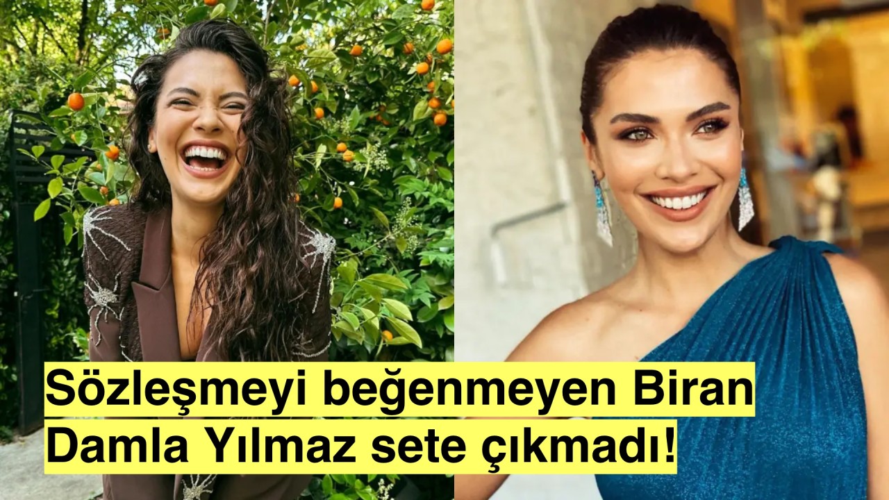 Biran Damla Yılmaz sözleşmeyi beğenmedi Sandık Kokusu kariyeri başlamadan bitti!