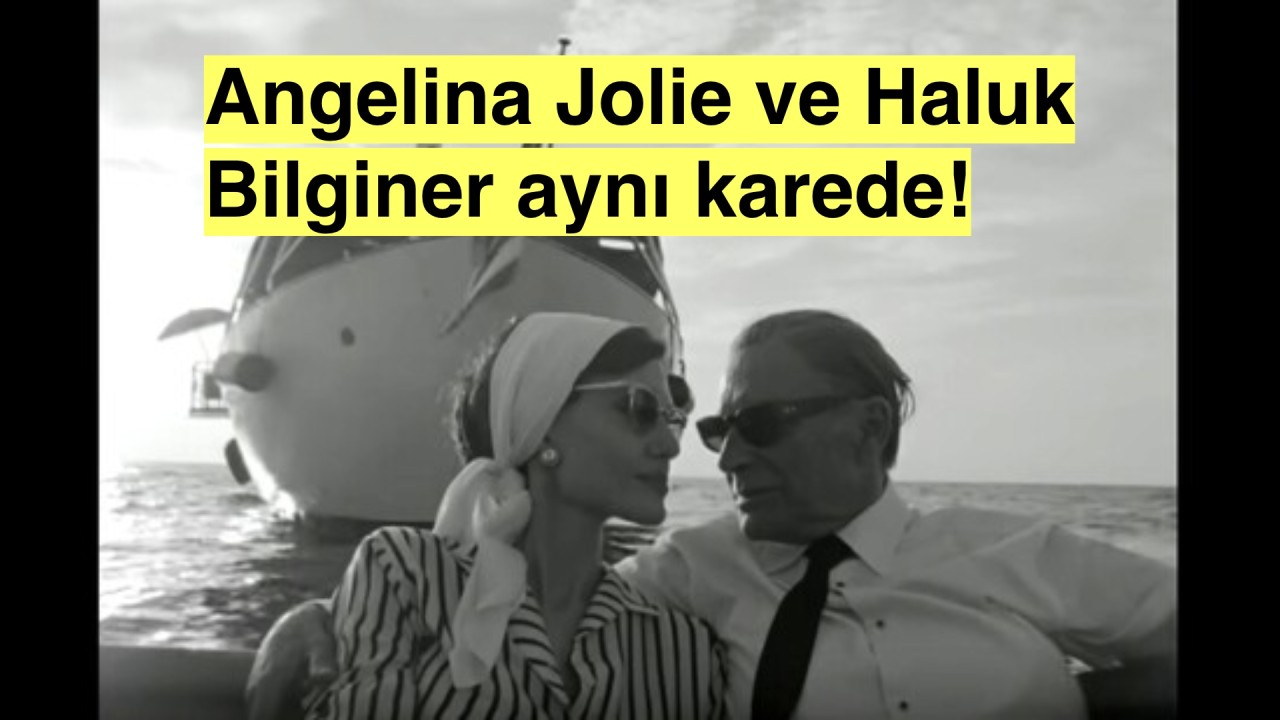 Haluk Bilginer ve Angelina Jolie'den yeni pozlar geldi