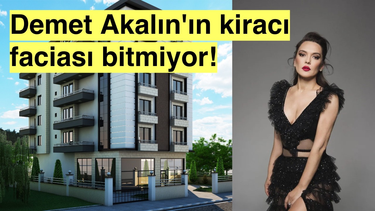 Demet Akalın kiracısıyla gündemde:'Adam resmen evime çöktü'