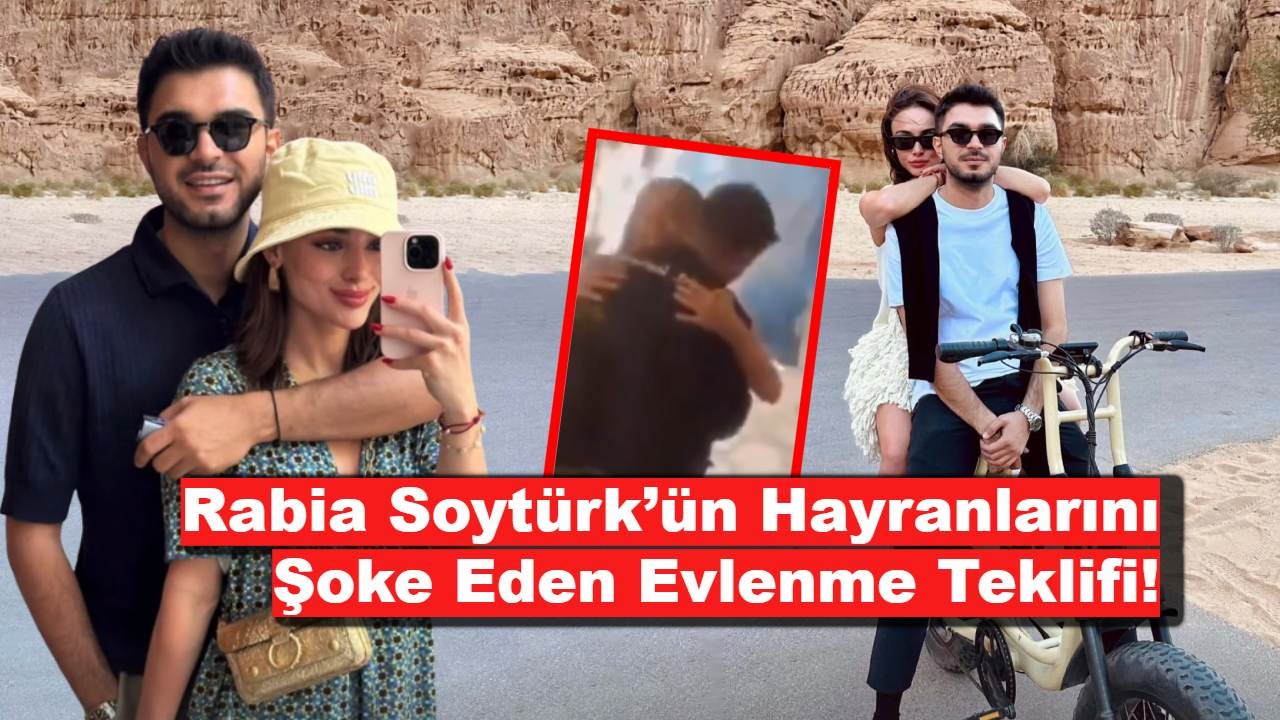 Göz Kamaştıran Evlenme Teklifi: Rabia Soytürk Gözyaşlarına Boğuldu!